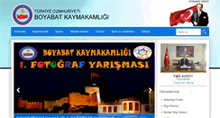 Desktop Screenshot of boyabat.gov.tr