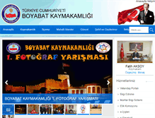 Tablet Screenshot of boyabat.gov.tr
